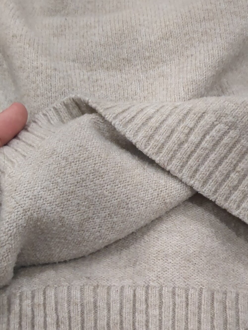 Garage Light Gray Crewneck Sweater - Picture 3 of 4